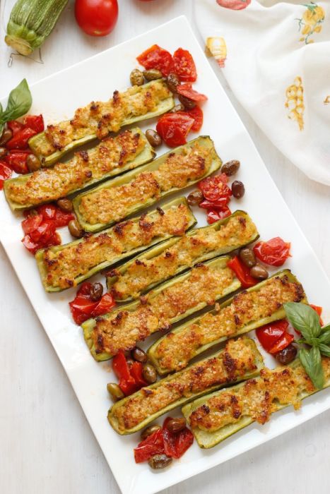 zucchine ripiene