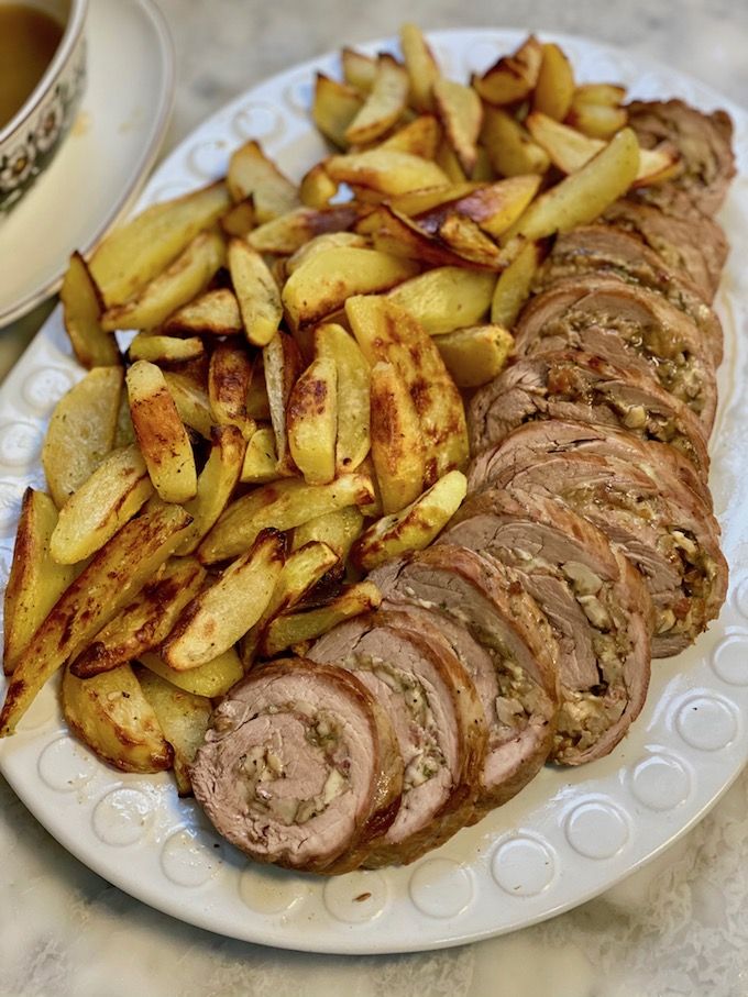 filetto di maiale ai funghi