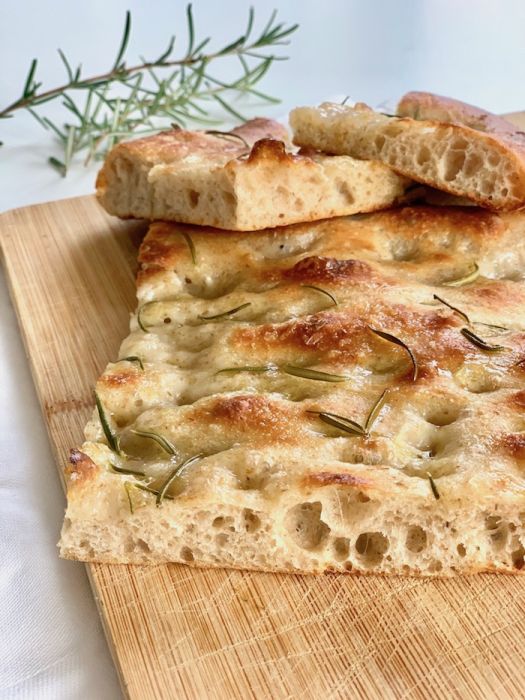 focaccia semplice integrale