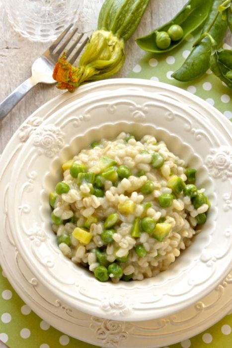 orzo primavera risottato