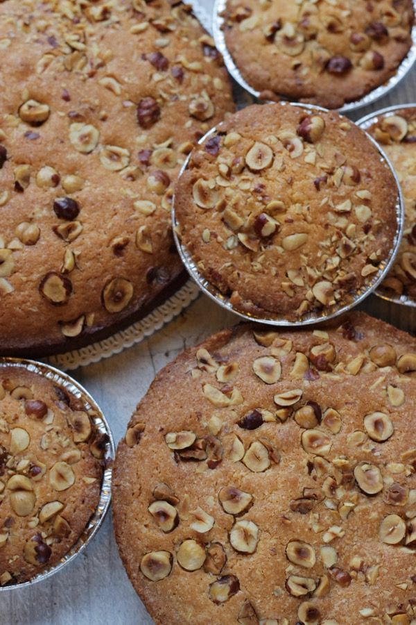 torta veloce con crema alla nocciola