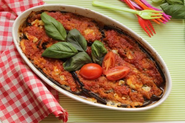 melanzane al forno ripiene