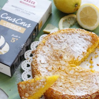 Torta al limone con Bia Cous Cous