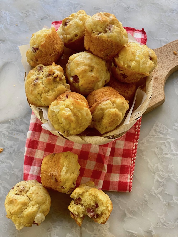 Muffin al salame - Tempo di cottura