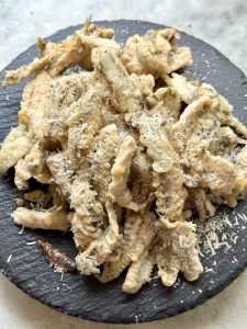 Alici cacio e pepe