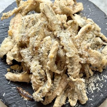 alici cacio e pepe