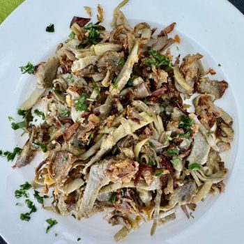 Carciofi croccanti in padella alla Roberto carciofi croccanti in padella alla Rberto