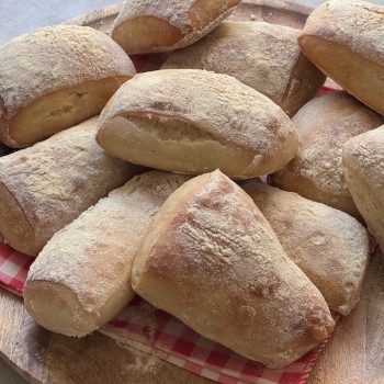 ciabattine di pane facilissime