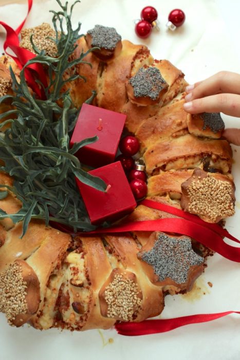 corona di natale della prova del cuoco