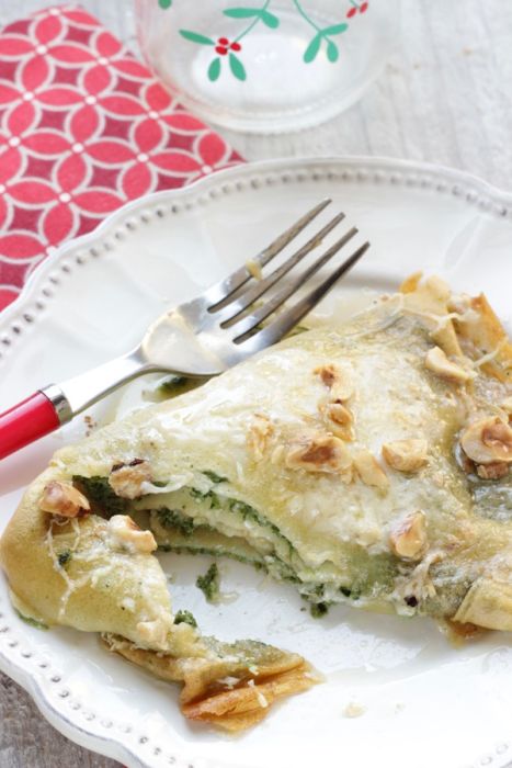 crepes ricotta e spinaci