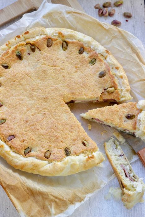 torta salata doppio impasto