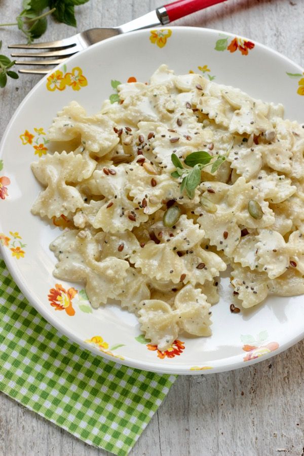 farfalle al pesto aromatico